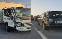 Tài xế xe tải lý giải vì sao đâm xe Lexus biển tứ quý 8 Tài xế xe tải lý giải vì sao đâm xe Lexus biển tứ quý 8