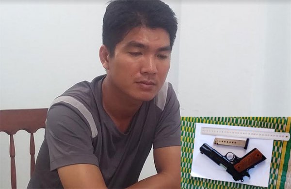 Phá nhanh vụ dùng súng cướp cơ sở buôn hải sản