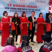 Phú Thọ: Khánh thành trường Mầm non và Tiểu học