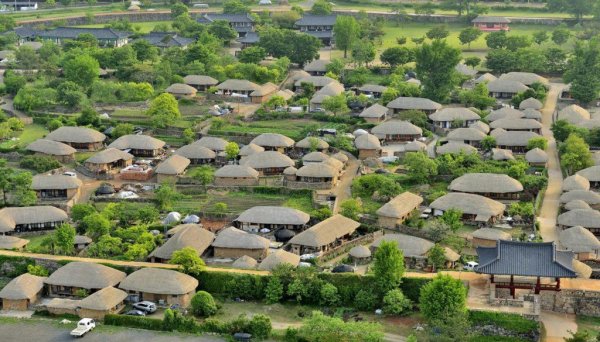 Naganeupseong – ngôi làng ‘cây nấm’ ở phía nam Hàn Quốc