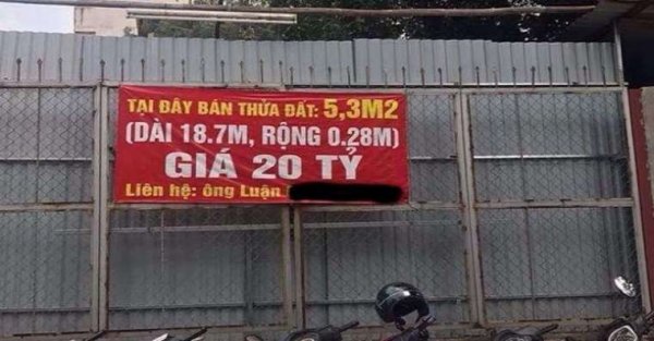 Kỷ lục giá đất tại Hà Nội: “Bức tường" giá 20 tỷ là bình thường?