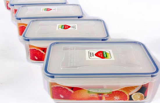 Bí quyết khử mùi cho hộp nhựa đựng thực phẩm