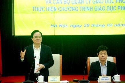 Các trường sư phạm triển khai bồi dưỡng đội ngũ thực hiện chương trình mới