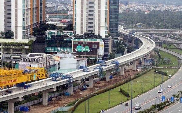 Cận cảnh ga ngầm 4 tầng tuyến metro Bến Thành – Suối Tiên