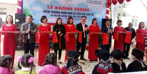 Phú Thọ: Khánh thành trường Mầm non và Tiểu học