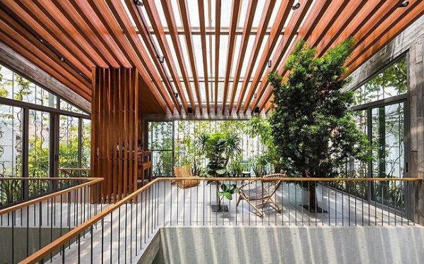 'Hô biến' cả rừng cây xanh vào trong nhà phố