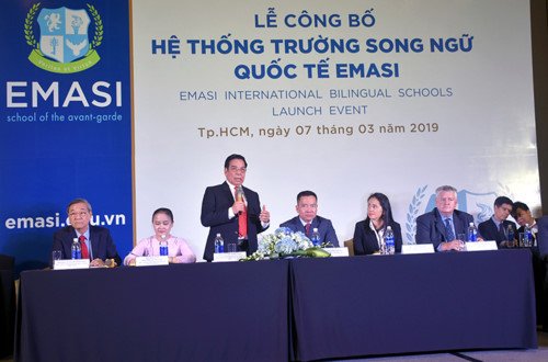 TPHCM: Ra mắt Hệ thống Trường Song ngữ Quốc tế EMASI