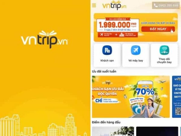 Các ứng dụng đặt phòng và vé máy bay giá rẻ uy tín nhất
