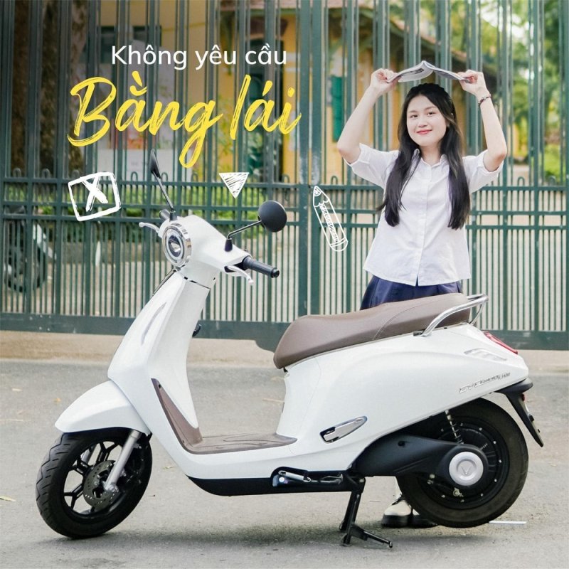 Bao nhiêu tuổi được đi xe máy điện VinFast